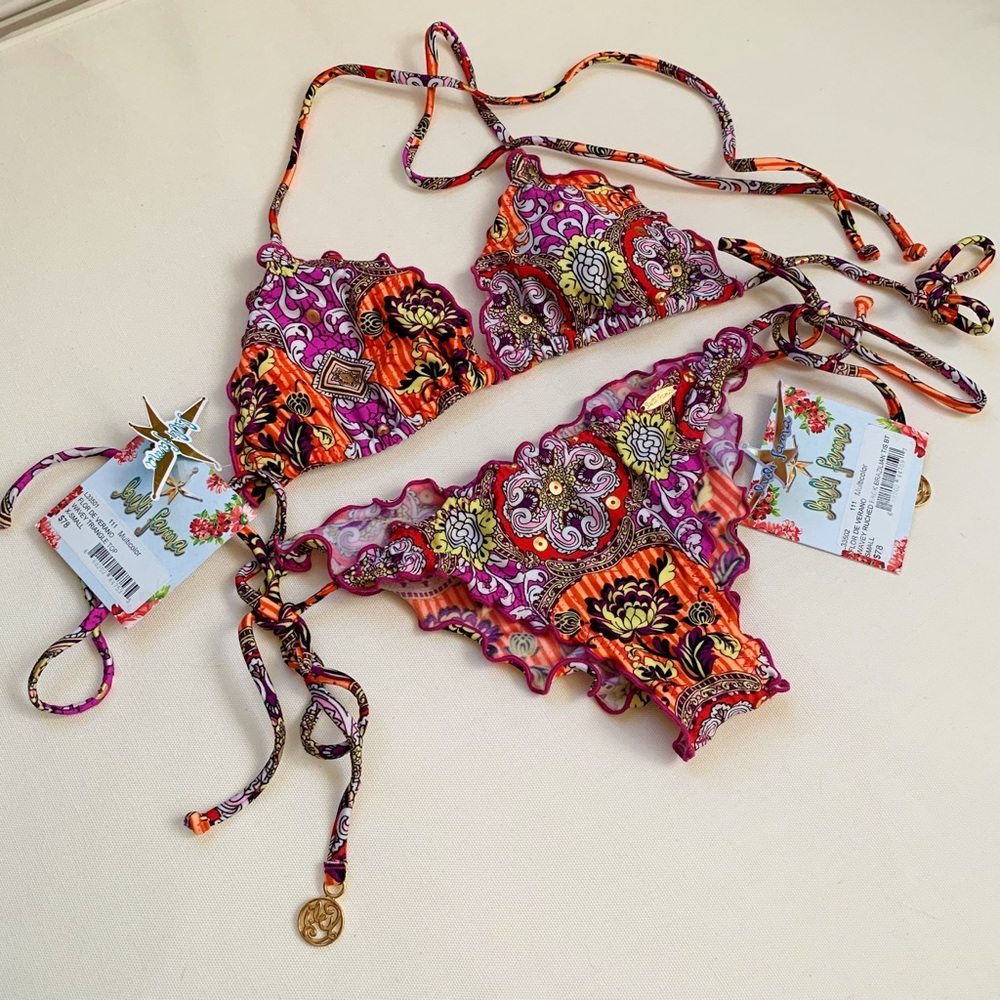Luli Fama Flor De Verano Bikini XS/S